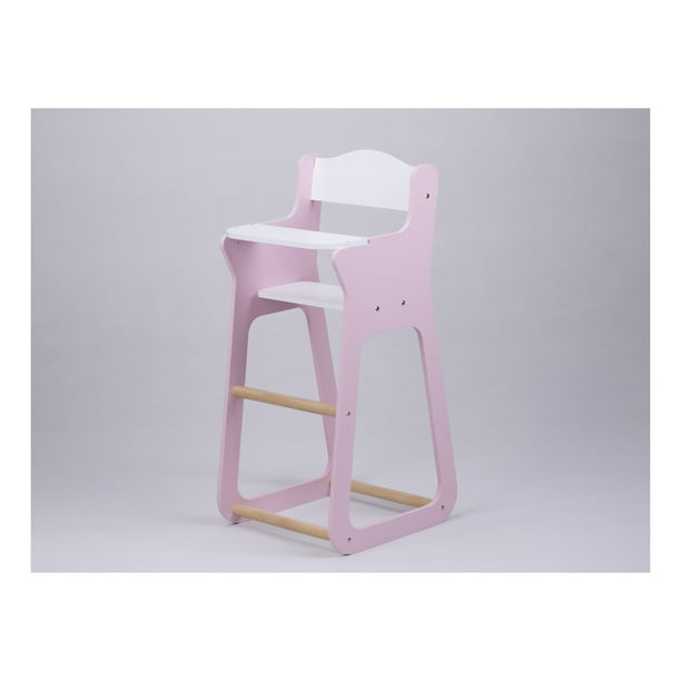 Wooden High Chair Walmart  : Abiie Beyond Wooden High Chair With Tray.