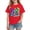 Rouge, variante sur RXMEKW T-Shirt Graphique à Manches Courtes pour Enfants Garçons et Filles, Haut Imprimé pour la Saison Scolaire, Coton Doux, T-Shirt Décontracté de Jeu pour Tout-Petits et Enfants