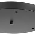 thumbnail image 6 of Progress Lighting, Canopy Accessory, 3 Lights, Pendant, Matte Black, Round., 6 of 9
