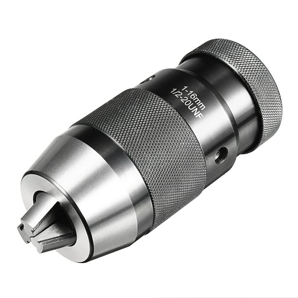 1mm 16mm Clamping Range Self Tighten Keyless Drill Chuck 1 2 unf Mount Walmart Com Walmart Com