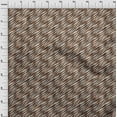 thumbnail image 4 of oneOone Polyester Spandex Brown Fabric Abstracts Diy Clothing Quilting Fabric Print Fabric By Yard 56 Inch Wide, 4 of 5