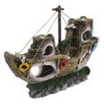thumbnail image 6 of WRITWAA Resin Shipwreck Aquarium Decor for Fish Tanks, Funny Underwater Ornament, 1 Set for Fish Owners and Aquatic Pets, 6 of 7