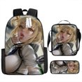 thumbnail image 1 of Sac à Dos pour Enfants 16 Pouces Imprimé Motif Cool Sacs d'École Mignons Sac à Dos Quotidien Cadeau Rentrée des Classes, 1 of 7