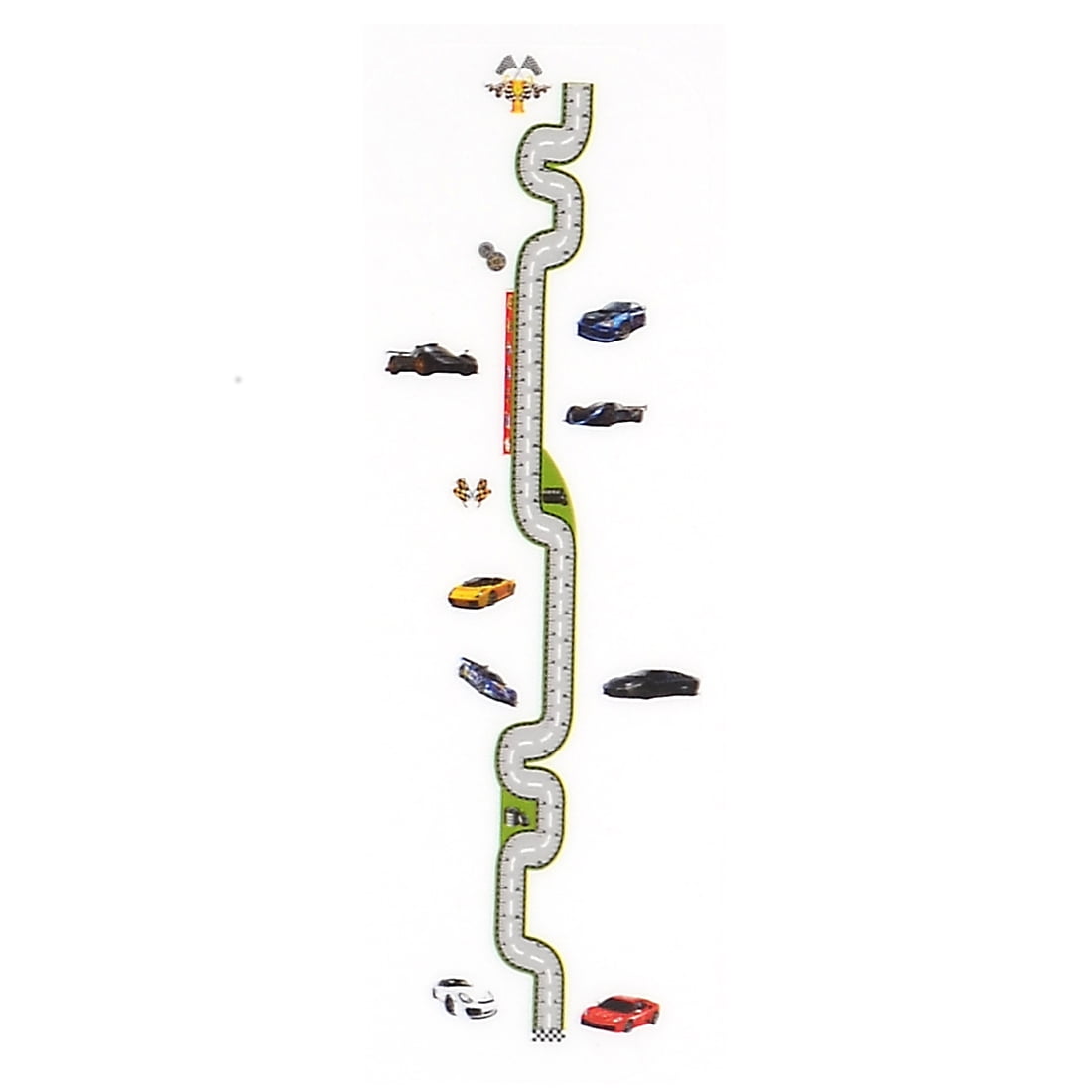 Home Decor Racing Car Road Pattern Self Adhesive Wall Qty