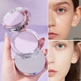 thumbnail image 3 of SharkTRUE Lavender Matte Powder Oil Control Long Lasting Waterproof/purple Pressed Powder Translucent I9m2, 3 of 8