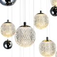 thumbnail image 3 of CWI Lighting Siena Lustre Chromé 9 Lumières, 3 of 6