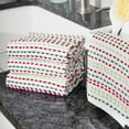 thumbnail image 5 of RITZ Pebble Cotton Terry Bar Mop Kitchen Towel, 16x18, Set of Four, Holiday, 5 of 5