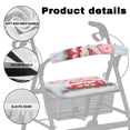 thumbnail image 5 of HELLHERO Love Seat and Backrest Covers Rollator Seat Cover Stain Proof for Parks Non-Slip Fit Lightweight, 5 of 7