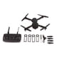 thumbnail image 1 of Dron plegable Nikou negro con aspas de repuesto cable USB Control remoto cámara 4K kit de dron plegable de 4 ejes, 1 of 15