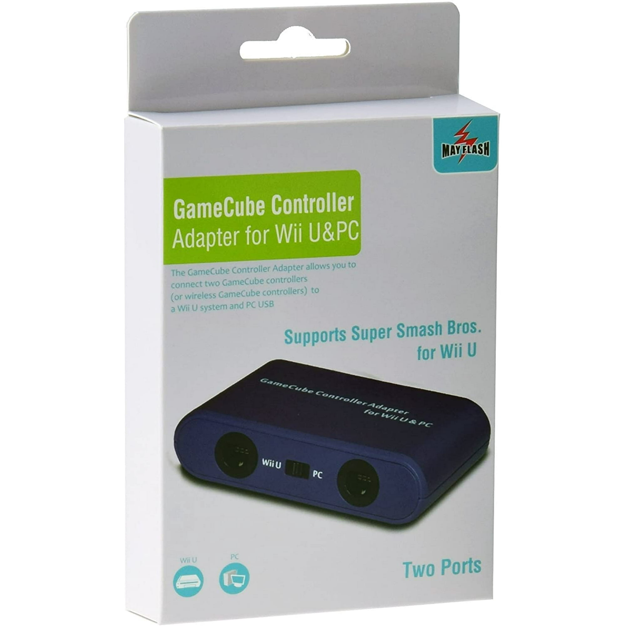 Mayflash Gamecube Controller Adapter For Wii U Pc And Switch 2 Ports Walmart Canada