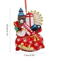 thumbnail image 2 of Adorno navideño Adorno de resina para árbol de Navidad Figura navideña Decoración colgante para fiesta navideña Regalos navideños, 2 of 8