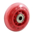 thumbnail image 1 of Unique Bargains Roulement Intérieur en Plastique Rouge 7cm pour Chaussures de Skateboard, 1 of 2