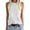 Yellow, variant on DQRPSEETB Ribbed Tank Tops Women's Spring/Summer Round Neck Baseball Letter Printed MOM Sleeveless Tank Top Clothes for Women