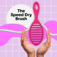 Wet Brush Speed Dry Hair Brush Pink Vented Design and Ultra Soft