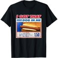 thumbnail image 1 of 100% Cotton unisex adult Humor Dog Shirt, Black, Small, Short Sleeve, Cotton 100% For Men and Women, 1 of 6