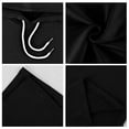 thumbnail image 6 of Short Sleeve Hoodies Men Comfort Lightweight Athletic Gym Workout Sweatshirt Outdoor Hiking Fishing Shirts with pockets Black L, 6 of 8