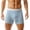 Light Blue_005, variant on Domuza Mens Underwear Boxer Briefs, Cool & Breathable Cotton Moisture-Wicking Underwear White L