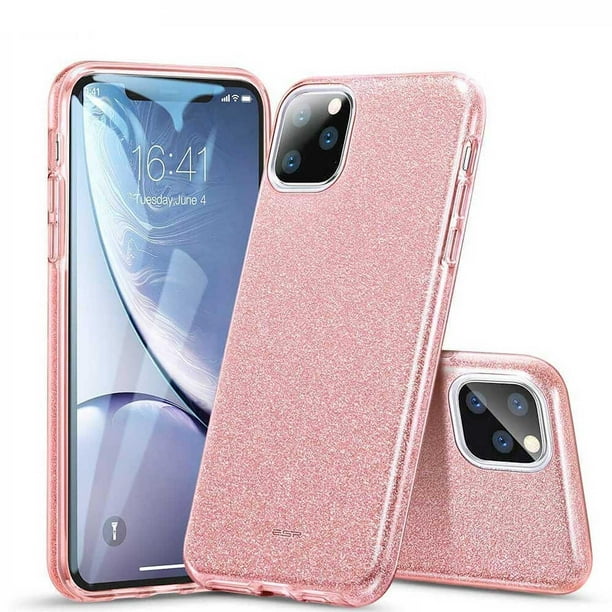 Funda ESR Glitter Brillos para iPhone 11 PRO Rosa Glitter