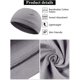 thumbnail image 2 of gorros de calavera para hombre, gorros de algodón suaves para dormir, casco elástico, forro multifuncional para hombres y mujeres, 2 of 5