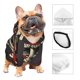 thumbnail image 3 of Fotbe Red Mushrooms Sudadera con Estampado para Perros Pequeños – Suéter con Capucha para Mascotas, Tela Suave de Forro Polar con Bolsillo-Small, 3 of 7