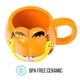 thumbnail image 3 of Taza Esculpida 3D De Cerámica Silver Buffalo Garfield, 20 Onzas, 3 of 5