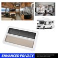 thumbnail image 4 of RV Privacy Blinds, 24 X 12in Rv Interior Window Blind High Strength White Frame  for Motorhome Caravan, 4 of 7