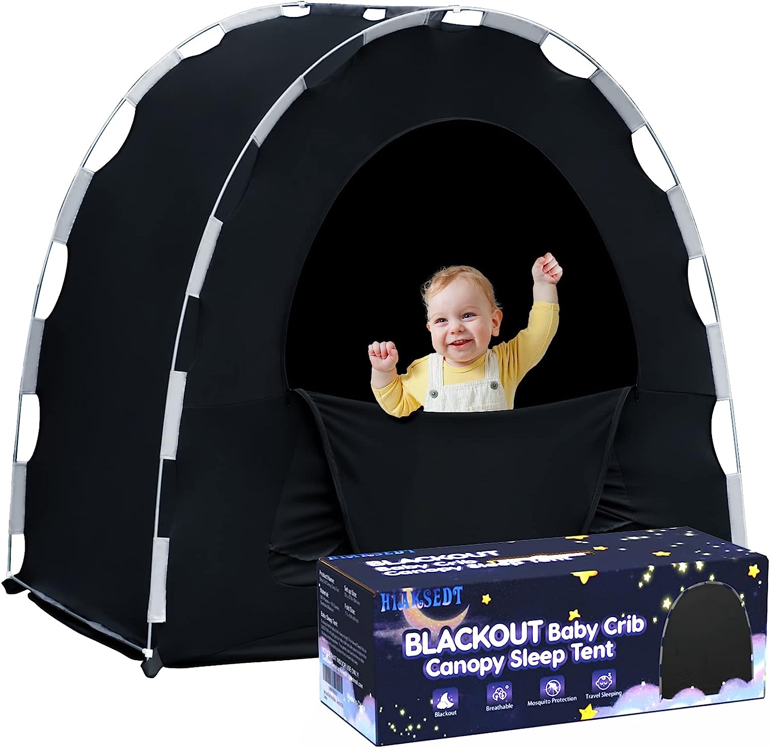 Pack N Play Blackout Cover, Pod for Slumber, Baby Sleep Pod Slumber