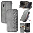 thumbnail image 1 of Case for Sony Xperia Ace II Flip Cover Wallet Flip Cover Magnetic Protective - Grey, 1 of 5