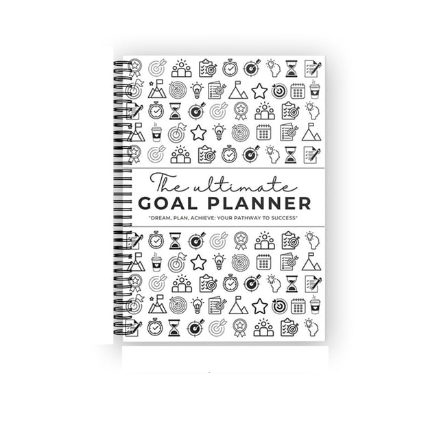 SLYNSHome Planner Notebook Planner to Hit Your Goals, Increase Productivity & Live Happier Productivity Journal
