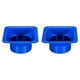 thumbnail image 1 of Conector de ducto cuadrado ABS de 4" Uxcell, brida de manguera de escape, brida de ventilación, ducto azul, paquete de 2, 1 of 5
