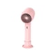 thumbnail image 5 of sweethay Ventilador de mano personal Recargable Ajustable Portátil Estudiante Dispositivo de enfriamiento manual de aire de escritorio para exteriores Rosa 2piezas, 5 of 6