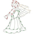 thumbnail image 4 of Northlight Lighted Trumpeting Angel Window Silhouette Christmas Decoration - 18", 4 of 6