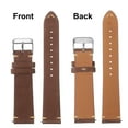 thumbnail image 3 of Uxcell Suede Leather Strap Watch Bands Quick Release 20mm Vintage Watch Straps Classic Watchband Coffee, 3 of 6