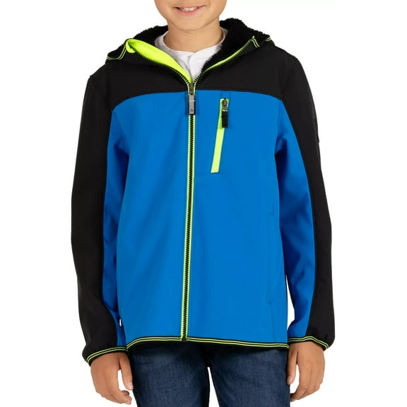 Boys' Falcon Softshell Jacket Midweight Water-Resistant Wind-Resistant