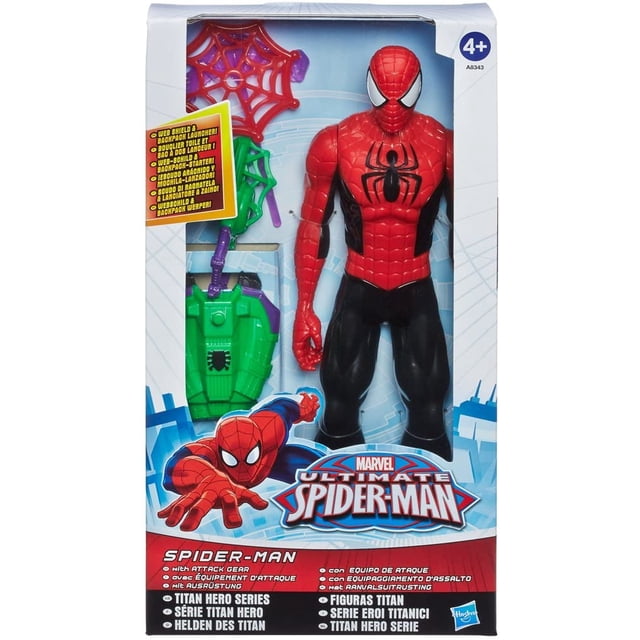 Figura de Acción Hasbro Spiderman Titan Heroes con Equipo de Duendes