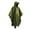 Army Green, variant on Aofany Unisex Rain Poncho, Lightweight Reusable Hiking Rain Coat Jacket, Hooded Waterproof Raincoat Jacket for Adults Women Men