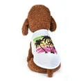 thumbnail image 5 of kladzum Pet Dog T Shirt Small Dogs Clothes Dog Tshirt, Dog Cat Pet Vestshawaii Style Summer Breathable Leisure Pet Thin Clothing, Puppy Shirts Dog Vests Apparel, 5 of 9