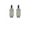 thumbnail image 2 of StarTech.com 100ft (30.4m) HDMI 2.1 Hybrid Active Optical Cable (AOC), CMP, Plenum Rated, 8K Ultra High Speed HDMI Fiber Optic Cable, 48Gbps, 8K 60Hz/4K 120Hz, HDR10+/FRL/TMDS/eARC - CMP In Wall HDMI 2.1/2.0 Cord (8K-A-100F-HDMI-CABLE) - Ultra High Speed - HDMI cable - HDMI male to HDMI male - 100 ft - hybrid copper/fiber optic - black - 4K120Hz support, 4K60Hz support, 8K60Hz support, Active Optical Cable (AOC), 2 of 8