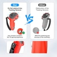 thumbnail image 4 of Baoyemes VR accessories for Oculus/Meta Quest 3, silicone anti slip handle cover, easy to replace battery, adjustable finger strap, 4 of 8