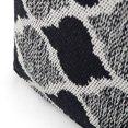 thumbnail image 4 of SIMPLIHOME Currie Square Pouf, Footstool, Upholstered in Black, Grey, White Patterned Hand Woven Cotton, for the Living Room, Bedroom and Kids Room, Transitional, Modern, 4 of 5
