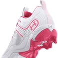 thumbnail image 7 of Under Armour Youth Glyde Rm Molded Fastpitch Softball Cleats White/Pink Medium 13K 13K Medium US/White|Pink, 7 of 7