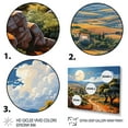 thumbnail image 3 of Designart "Countryside of Sicily, Italy II" Landscapes Floater Framed Canvas Art Print, 3 of 7