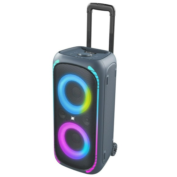 onn. Bluetooth Wireless Party Speaker with Multicolour LED Lighting