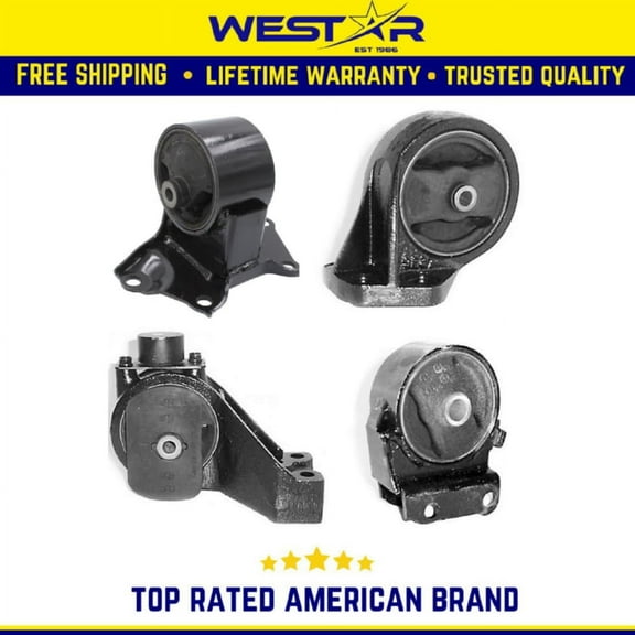 02-05 Hyundai Sonata 2.7L Engine Motor & Trans Mount Set Compatible for 4PCS Compatible for Auto Replaces 9373 8723 8768 8783