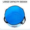 thumbnail image 3 of JZROCKER Colorful Folding Fish Bucket with Handle, Travel Foldable Fishing Fish Bucket, 3 of 19