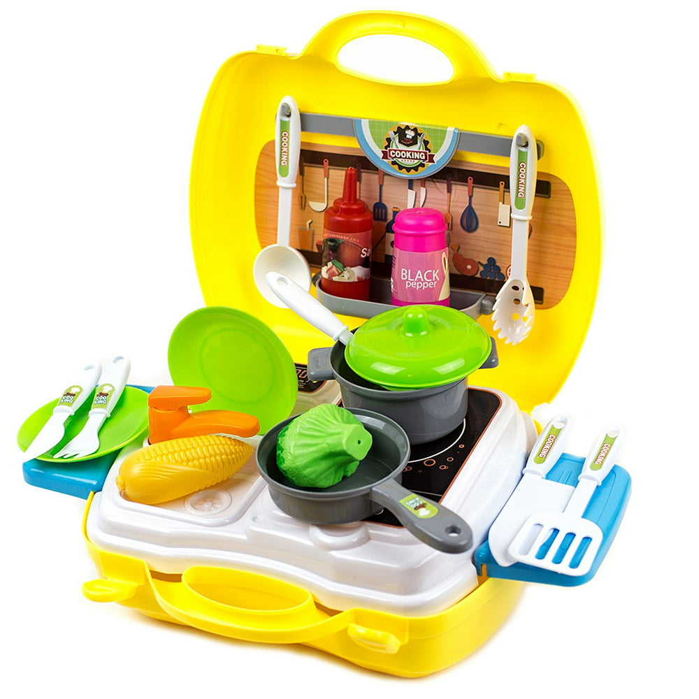 Walmart Kitchen Set Toys Accessories For Ipad / Play Kitchen Accessories, Toddler Wooden Playset