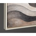 thumbnail image 5 of YS-Art Sand Waves Large Painting Abstract Wall Art Canvas Textured Neutral Modern Wall Art Beige Frame 63x32 in, 5 of 10