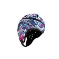 thumbnail image 2 of Ruiboury Rugby Helmet for Protection Soft Rugby Protective Cap for Training Soccer Sports Green Blue Red 58cm to 64cm, 2 of 6