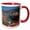 Red/White, variant on 3drose, Spain, Bilbao, Parque Etxebarria Park - Eu27 Wbi1209 - Walter Bibikow, 15oz Two-tone Yellow Mug