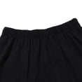 thumbnail image 5 of Mens Work Pants Fashion Drawstring Elastic Waist Solid Color Casual Retro Nationality Length Dropped Pants Pantalones Para Hombre Black XL, 5 of 7